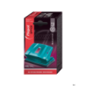Dziurkacz Essentials metal Deco do 25 kartek turkusowy MAPED