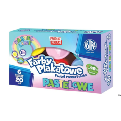 Farby plakatowe pastelowe...